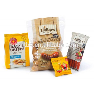 clear plastic bag air tight food packaging