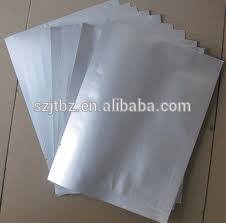 Non-corrosive, anti-static ziplock ESD aluminium foil bag, Moisture barrier bag with certifications