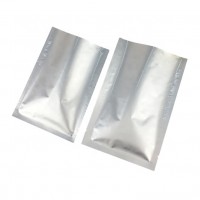 Food Grade Custom Size Vacuum Hot Seal Aluminium Foil Mylar Packaging Three Side Seal Bags